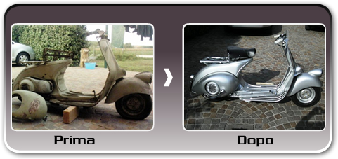 restauro vespa